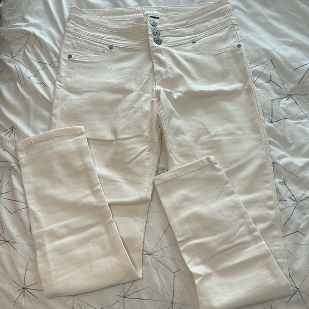 White jeans